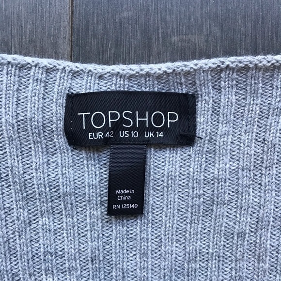 Topshop Surplice Sweater - Picture 2 of 5